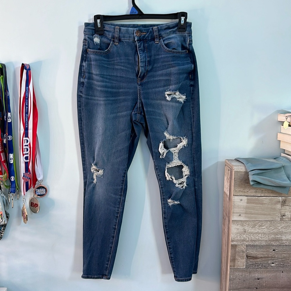 American eagle size 6 short curvy high rise jegging